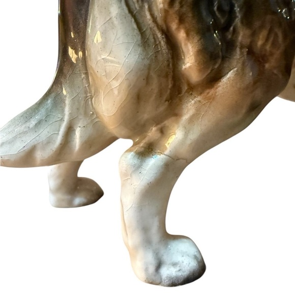 Collie Figurine Occupied Japan Porcelain Collie Dog Figurine - Picture 4 of 6